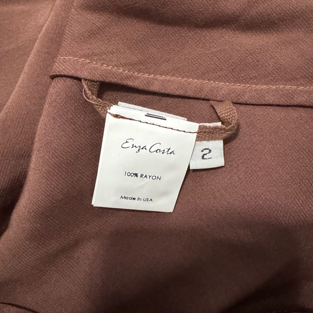 Enza Costa Women's Satin Top - Picture 5 of 5